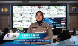 Kondisi Lalu Lintas di Medan Terpantau Ramai dan Lancar